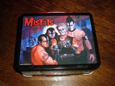 The Misfits Famous Monsters Metal Lunchbox Lot Of Two (2) 